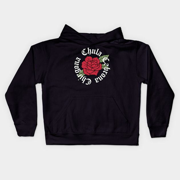 Womens Mexicana Chicana Mexican Girl Chula Cabrona Chingona Kids Hoodie by savage land 